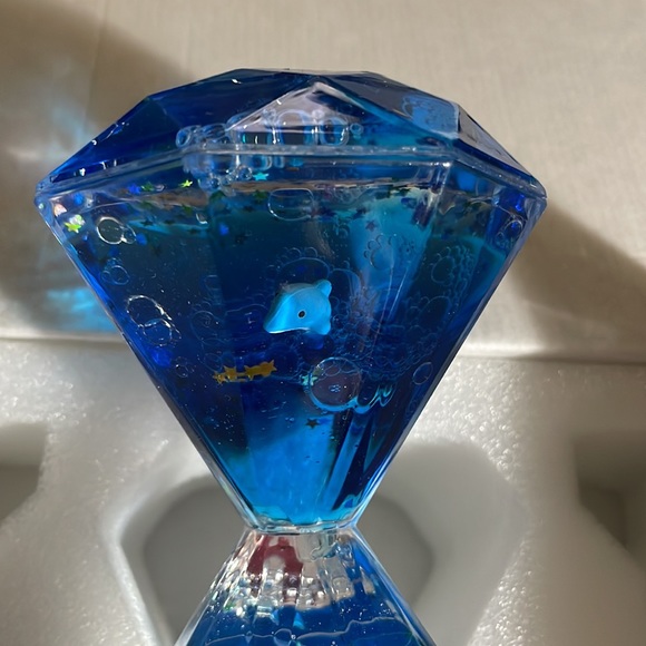 Lesong Sensory Liquid hourglass timer NIB, only the hourglass is left - Picture 3 of 9